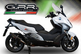 BMW C650 Sport 2016-2020 Exhaust GPR Furore Evo4 Nero Slip-On - photo 5