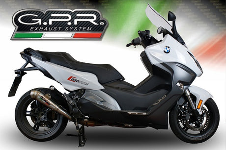 BMW C650 Sport 2016-2020 Exhaust GPR Powercone Evo Slip-On - photo 6