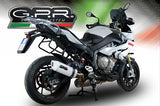 BMW S1000XR 2015-2016 Exhaust GPR Albus Ceramic Slip-On