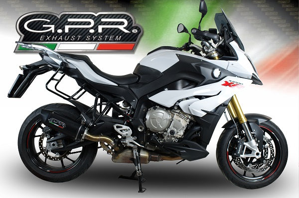 BMW S1000XR 2015-2016 Exhaust GPR Furore Nero Slip-On