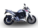 Honda CB400F 2013-2015 Exhaust GPR Furore Nero Slip-On
