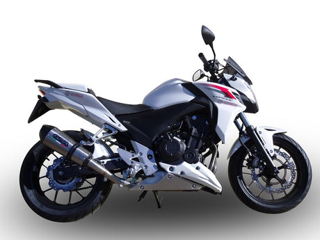 Honda CB500F 2013-2015 Exhaust GPR Grand Prix Evo Titanium Slip-On - photo 4