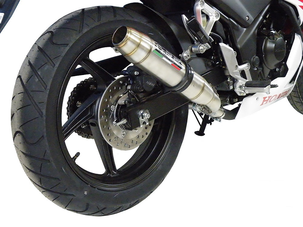 Escape GPR Deeptone Inox Slip-On para Honda CBR300R 2014-2016