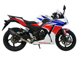 Honda CBR300R 2014-2016 Exhaust GPR Furore Nero Slip-On