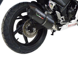 Honda CBR300R 2014-2016 Exhaust GPR Furore Nero Slip-On