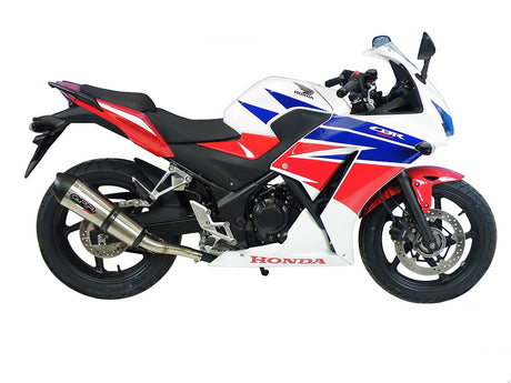 Honda CBR300R 2014-2016 Exhaust GPR Grand Prix Evo Titanium Slip-On Race - photo 4