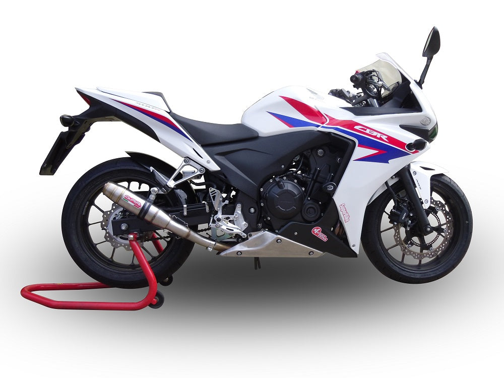 Escape GPR Deeptone Inox Slip-On Race para Honda CBR500R 2012-2016