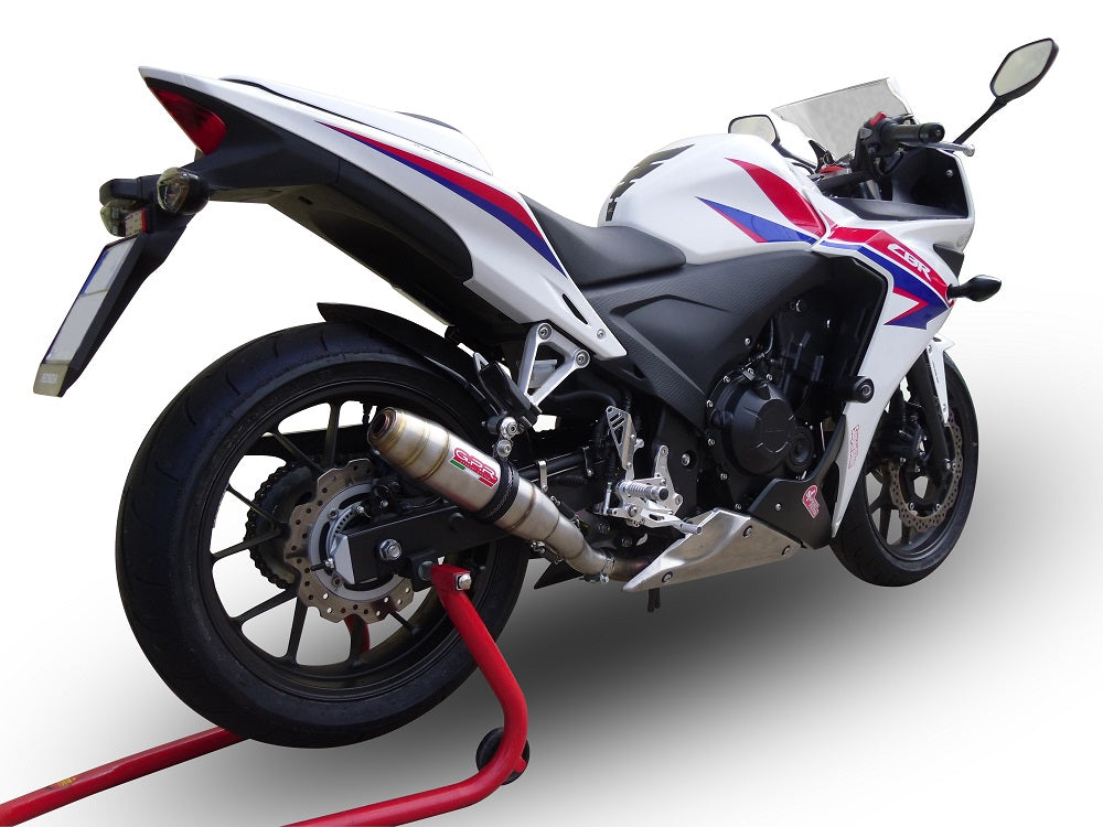 Escape GPR Deeptone Inox Slip-On para Honda CBR500R 2019-2022