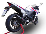 Escape GPR Furore Nero Slip-On para Honda CBR500R 2019-2022