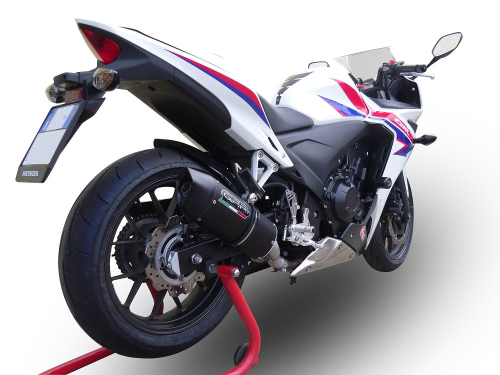 Escape GPR Furore Nero Slip-On para Honda CBR500R 2017-2018