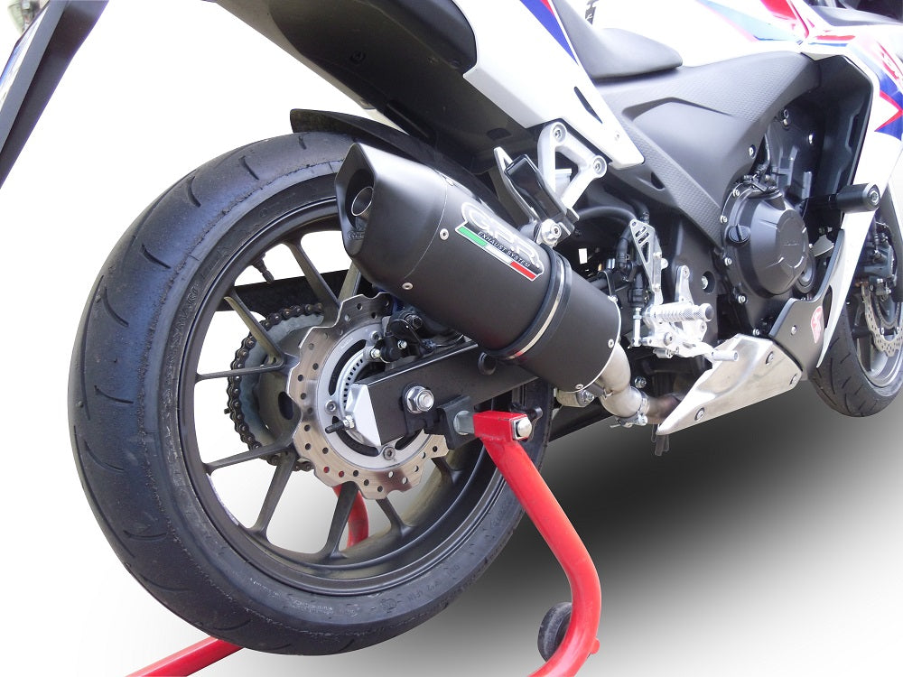 Escape GPR Furore Nero Slip-On para Honda NX500 2024-2025