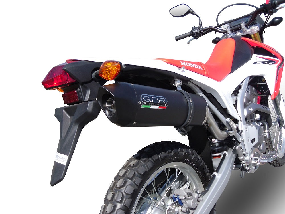 Honda CRF250L 2013-2016 Exhaust GPR Furore Nero Full System