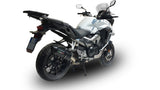 Escape GPR Furore Evo4 Nero Slip-On para Honda Crossrunner 800 VFR800X 2017-2020