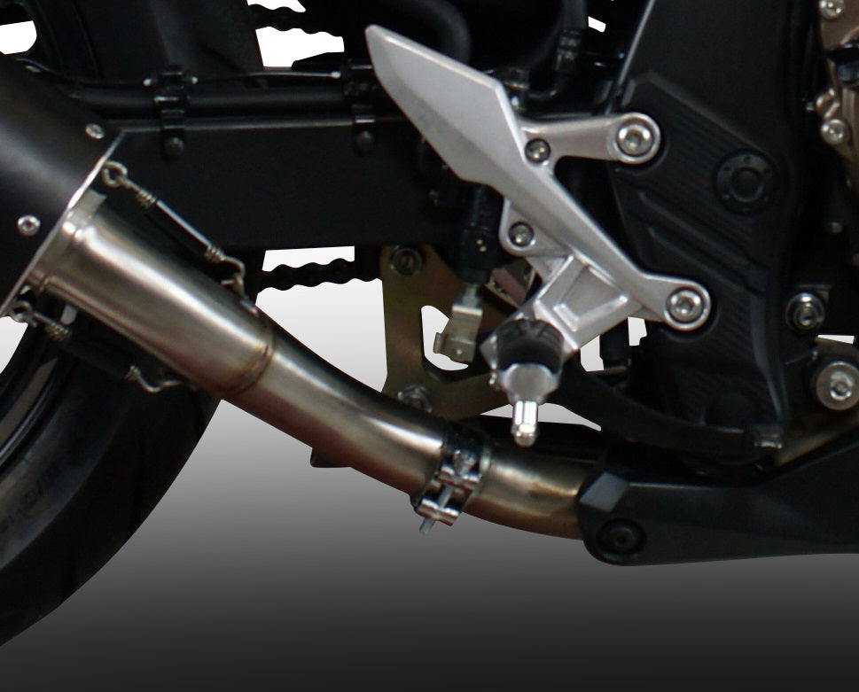 Honda CB400X 2019-2025 Exhaust GPR Furore Evo4 Nero Slip-On