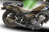 Escape GPR Ghisa Slip-On para Honda Rebel 500 2021-2023