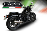Escape GPR Ultracone Slip-On para Honda Rebel 500 2017-2020