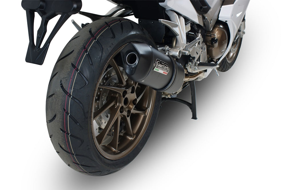 Escape GPR Furore Nero Slip-On para Honda VFR800F 2014-2016