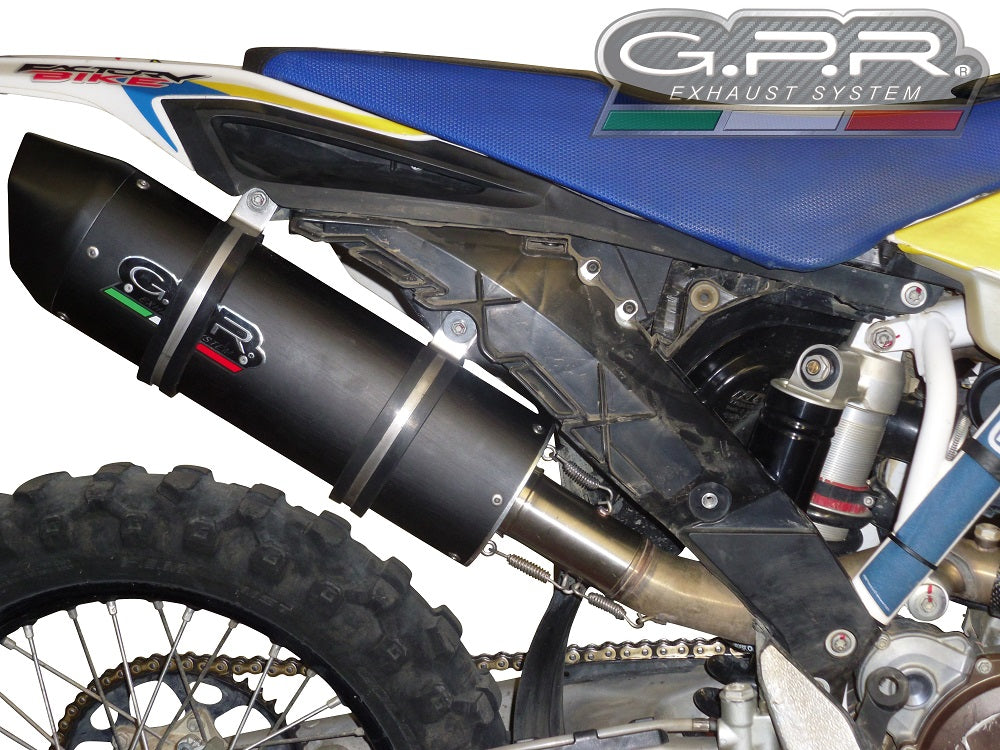 Husqvarna FE350 2014-2016 Exhaust GPR Furore Nero Slip-On