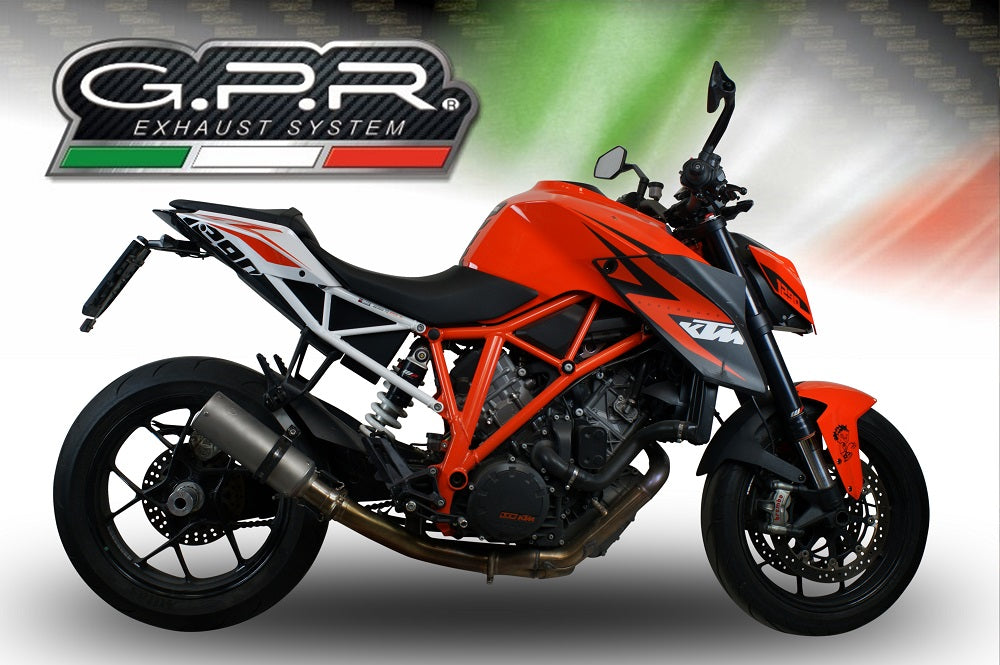 KTM 1290 Super Duke R 2014-2016 Exhaust GPR M3 Inox Slip-On