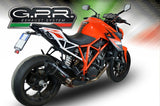 KTM 1290 Super Duke R 2014-2016 Exhaust GPR Furore Nero Slip-On
