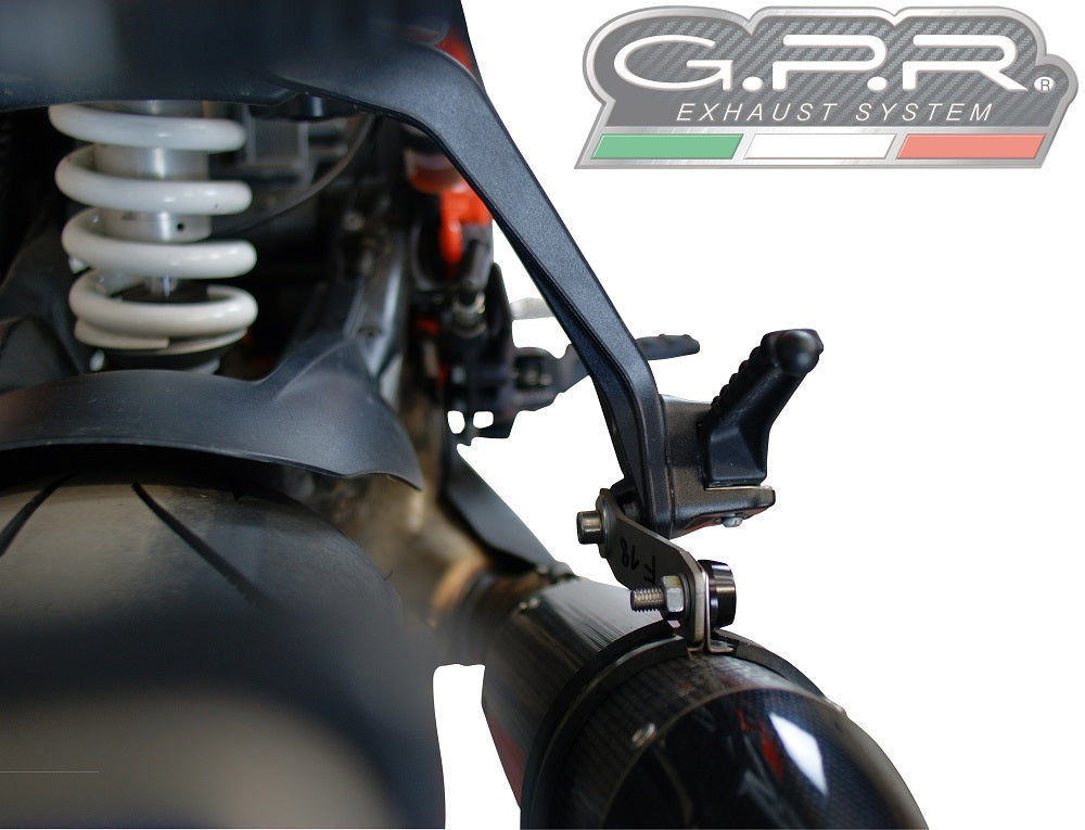 KTM 1290 Super Duke R 2014-2016 Exhaust GPR M3 Inox Slip-On