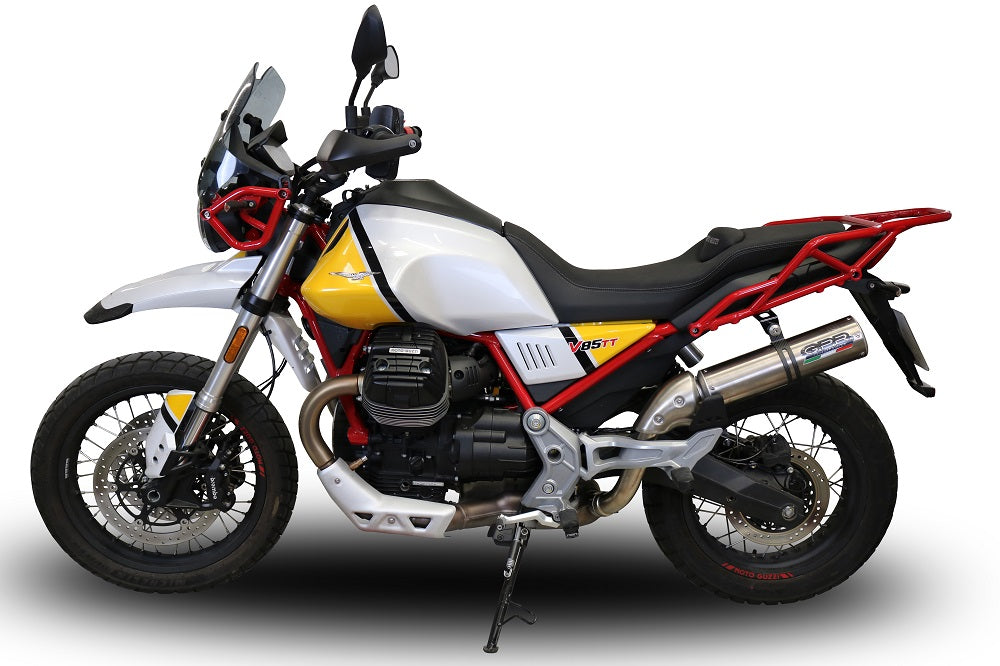 Moto Guzzi V85TT 2021-2024 Exhaust GPR M3 Inox Slip-On Race