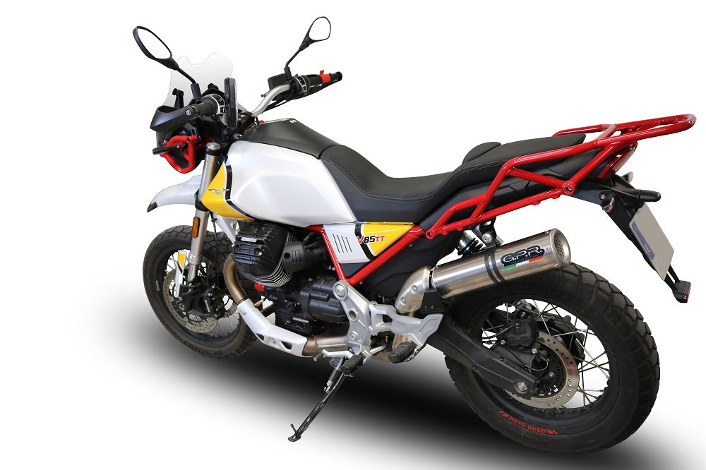 Moto Guzzi V85TT 2019-2020 Exhaust GPR M3 Inox Slip-On Race
