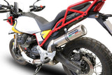 Moto Guzzi V85TT 2019-2020 Exhaust GPR M3 Titanium Natural Slip-On