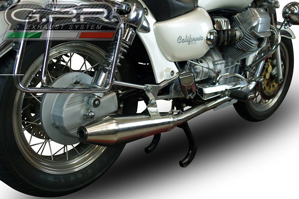 Moto Guzzi California 1100 Special Stone Sport EV Alu 2003-2005 Exhaust GPR Vintacone Dual Slip On Race