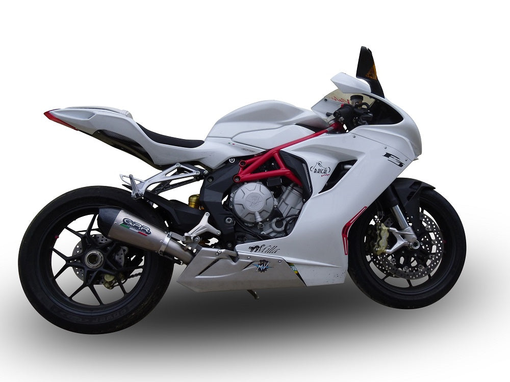 Échappement GPR Grand Prix Evo Titanium Slip-On pour MV Agusta F3 675 2017-2020