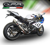 BMW S1000RR 2015-2016 Exhaust GPR Deeptone Inox Slip-On