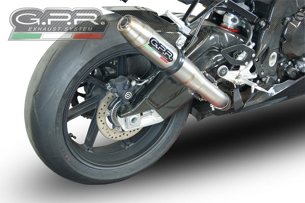 BMW S1000RR 2015-2016 Exhaust GPR Deeptone Inox Slip-On