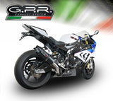 BMW S1000RR 2015-2016 Exhaust GPR Furore Nero Slip-On