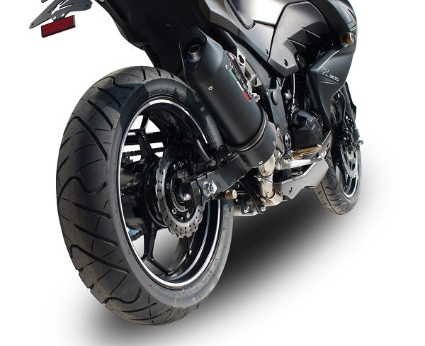 Kawasaki Z300 2014-2017 Exhaust GPR Furore Nero Slip-On