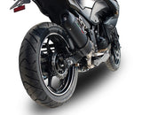 Kawasaki Z300 2014-2017 Exhaust GPR Furore Nero Slip-On