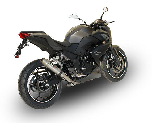 Kawasaki Z300 2014-2017 Exhaust GPR Deeptone Inox Slip-On Race