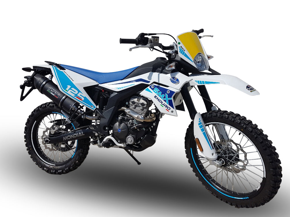 F.B. Mondial Smx 125 Enduro 2018-2020 Exhaust GPR Furore Nero Slip-On
