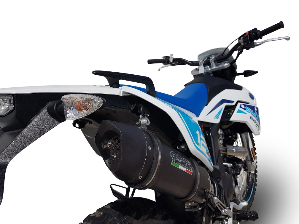 F.B. Mondial Smx 125 Enduro 2018-2020 Exhaust GPR Furore Nero Slip-On