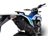 F.B. Mondial Smx 125 Enduro 2018-2020 Exhaust GPR Furore Nero Slip-On