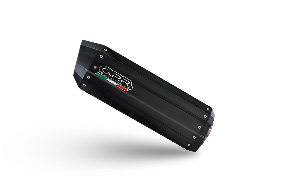 Escape GPR Hyper Sonic Black Titanium Slip-On para Honda CRF1100L Africa Twin 2020-2025