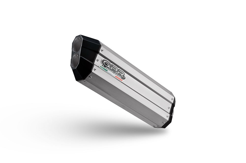 BMW F700GS 2016-2018 Exhaust GPR Hyper Sonic Titanium Slip-On