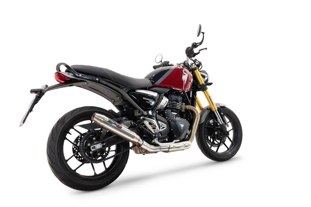 Triumph Speed 400 2023-2025 Exhaust GPR Deeptone Inox Slip-On