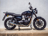 Triumph Street Twin 900 2020-2021 Exhaust GPR Vintacone Dual Slip On