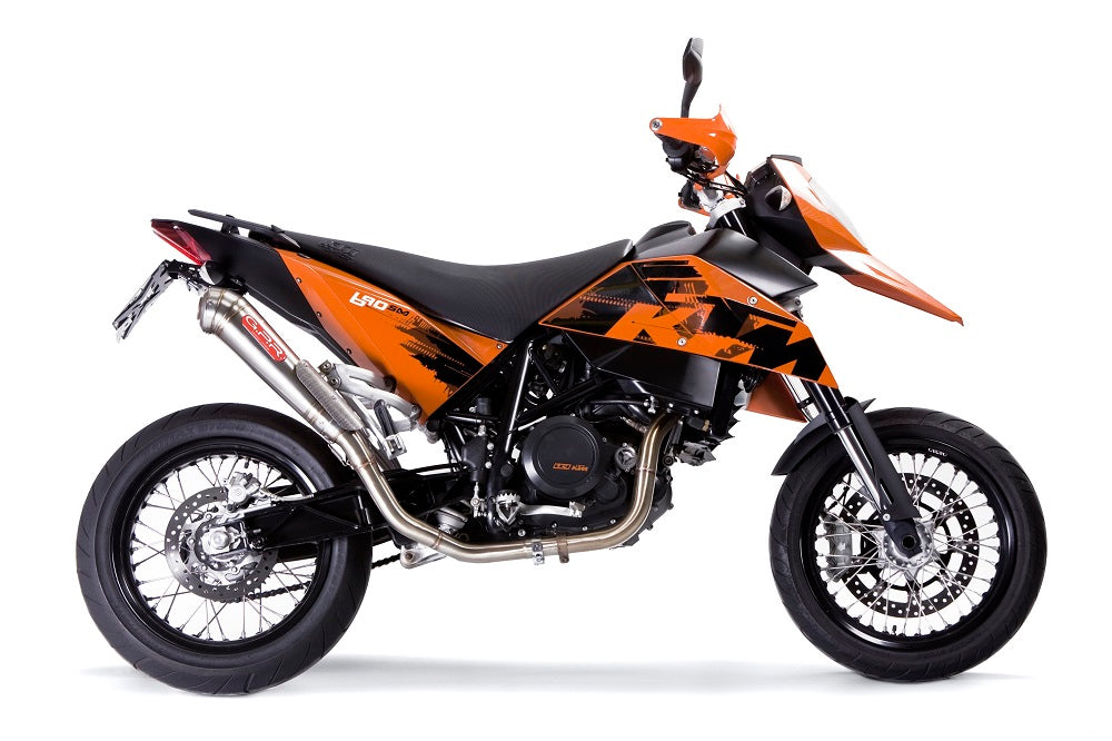Escape GPR Powercone Evo Sistema completo de carrera para KTM 690 SUPERMOTO 2007-2009