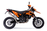 Escape GPR Powercone Evo Sistema completo de carrera para KTM 690 SUPERMOTO 2007-2009