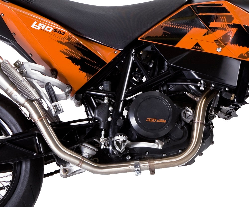 Escape GPR Powercone Evo Sistema completo de carrera para KTM 690 SUPERMOTO 2007-2009