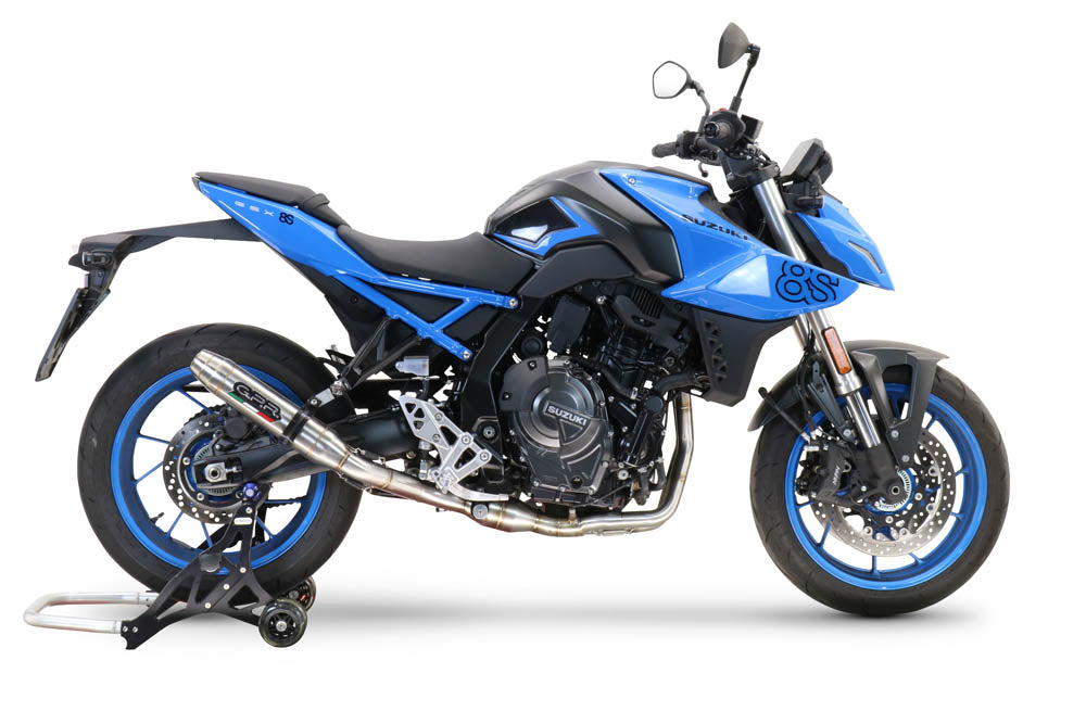Escape GPR Deeptone Inox Sistema Completo para Suzuki GSX-8R 2022-2024