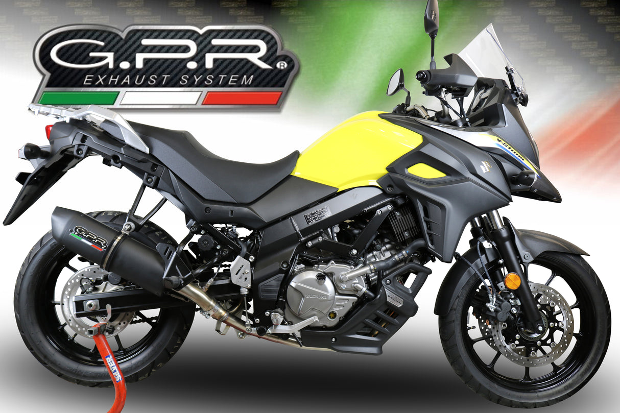 Escape Suzuki V-Strom 650 2021-2025 GPR Furore Evo4 Poppy Mid Sistema completo
