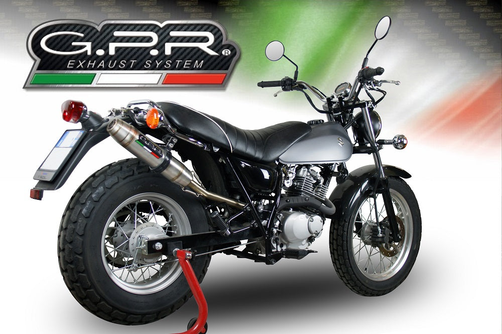 Suzuki Rv 200 Van Van 2016-2017 Exhaust GPR Deeptone Inox Slip-On Race