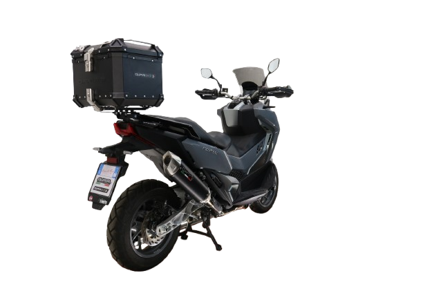 SYM ADX TG400 2024-2026 Top Case 35 Liters GPR TECH Black Aluminum